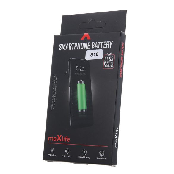 Maxlife akkumulátor Samsung S10E EB-BG970ABU 3100mAh