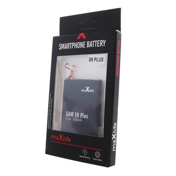 Maxlife akkumulátor Samsung S9 Plus EB-BG965ABE 3500mAh