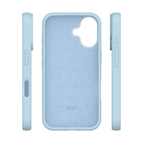 Etteri Silicone tok iPhone 16 Plus - világoskék