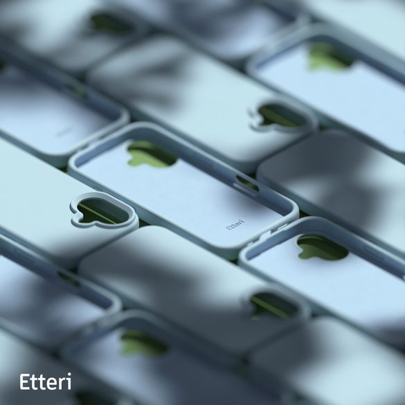 Etteri Silicone tok iPhone 16 Plus - világoskék