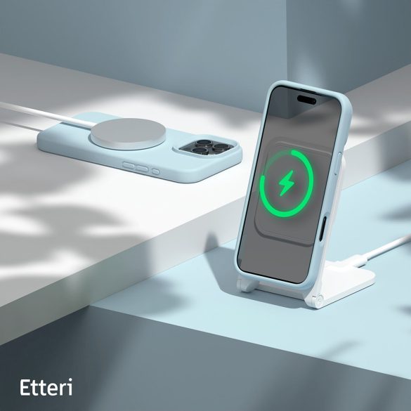 Etteri Silicone tok iPhone 16 Pro Max - világoskék