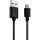 Setty USB-A - microUSB kábel 1 m 2A - fekete Setty USB-A - microUSB kábel 1 m 2A - fekete