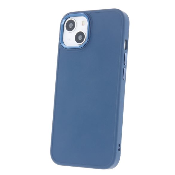 Satin tok iPhone 7/8/SE 2020/SE 2022 - sötétkék