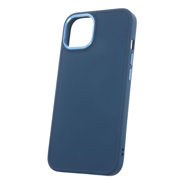 Satin tok iPhone 13 - sötétkék