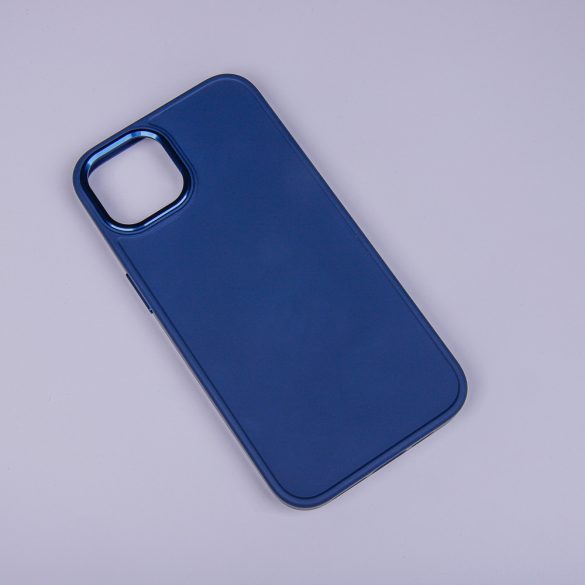 Satin tok iPhone 13 - sötétkék