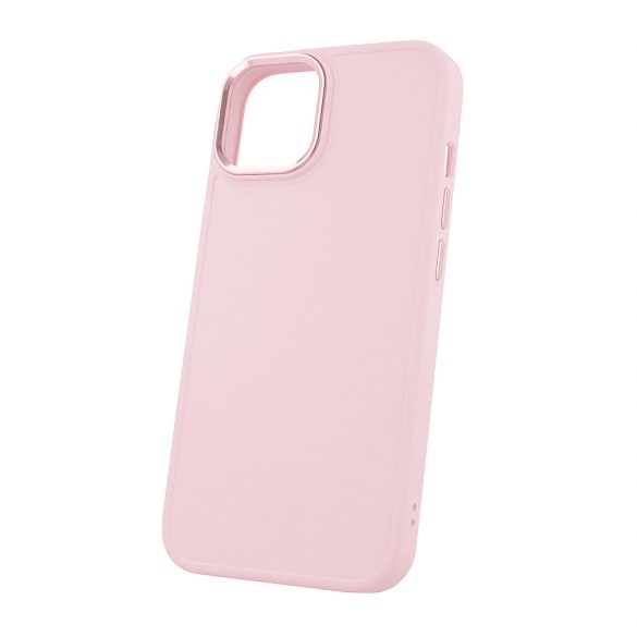 Satin tok iPhone 14 - rózsaszín