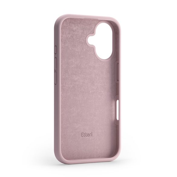 Etteri Silicone tok iPhone 16 Plus - halvány rózsaszín