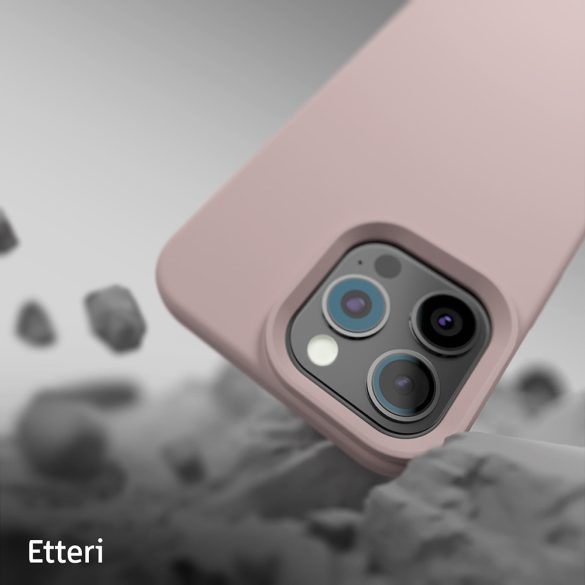 Etteri Silicone tok iPhone 16 Pro Max - halvány rózsaszín