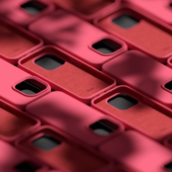 Etteri Silicone tok iPhone 16 Pro - málnapiros