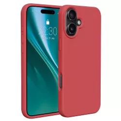 Etteri Silicone tok iPhone 16 Plus - málnapiros