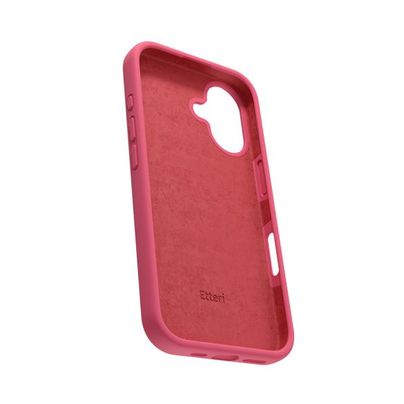Etteri Silicone tok iPhone 16 Plus - málnapiros