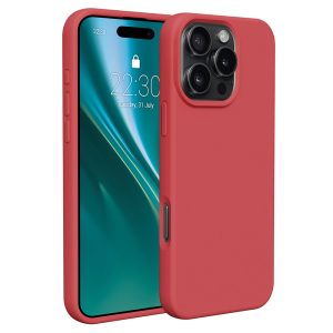Etteri Silicone tok iPhone 16 Pro Max - málnapiros