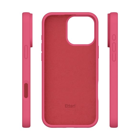 Etteri Silicone tok iPhone 16 Pro Max - málnapiros