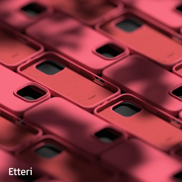 Etteri Silicone tok iPhone 16 Pro Max - málnapiros