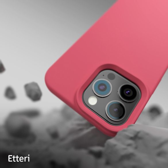 Etteri Silicone tok iPhone 16 Pro Max - málnapiros