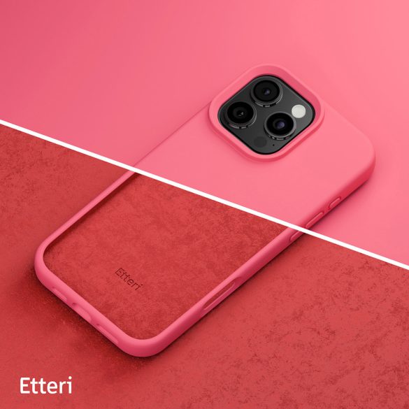Etteri Silicone tok iPhone 16 Pro Max - málnapiros