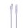 Setty KSA-C-1.529 USB-A - Type-C kábel 2.1A 1.5m - lila Setty KSA-C-1.529 USB-A - Type-C kábel 2.1A 1.5m - lila