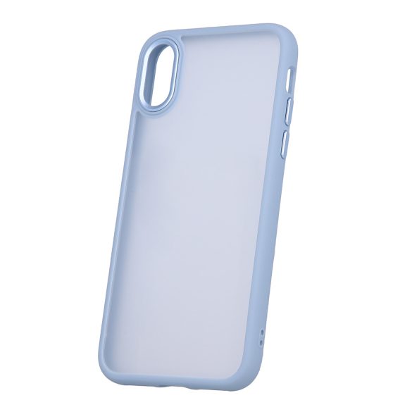 Satin Matt tok iPhone X/XS - kék
