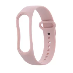 Szilikonszíj Xiaomi Mi Band 5/6 púderrózsaszín