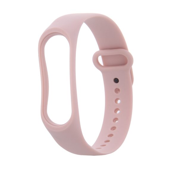 Szilikonszíj Xiaomi Mi Band 5/6 púderrózsaszín