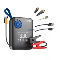 Forever jump starter 4in1 JS-400 26,64Wh fekete-kék