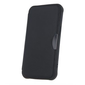 Smart Carbon könyvtok iPhone 16 - fekete