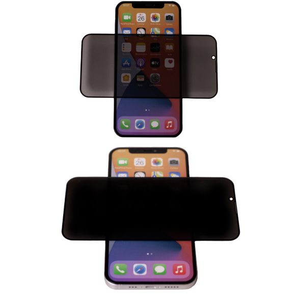Betekintésvédett edzett üveg iPhone 12 Pro Max