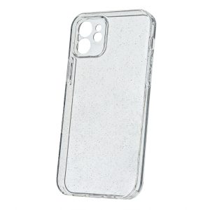 Shine tok iPhone 12 - átlátszó csillogós