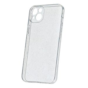 Shine tok iPhone 13 - átlátszó csillogós