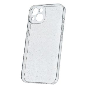 Shine tok iPhone 14 - átlátszó csillogós