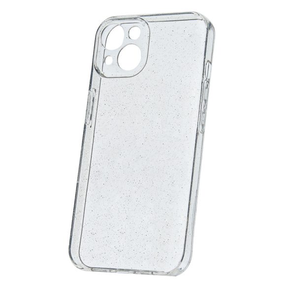 Shine tok iPhone 14 - átlátszó csillogós
