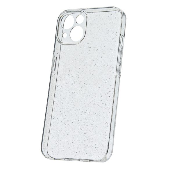 Shine tok iPhone 14 Plus - átlátszó csillogós