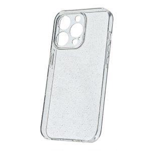 Shine tok iPhone 14 Pro - átlátszó csillogós