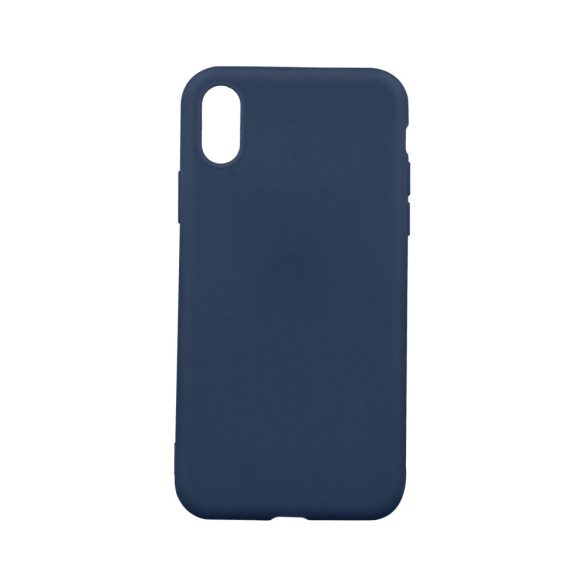 Matt TPU tok Motorola Moto E22/E22i - sötétkék