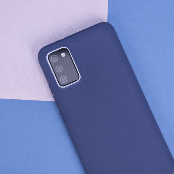 Matt TPU tok Motorola Moto E22/E22i - sötétkék
