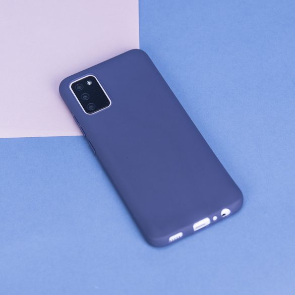 Matt TPU tok Motorola Moto E22/E22i - sötétkék