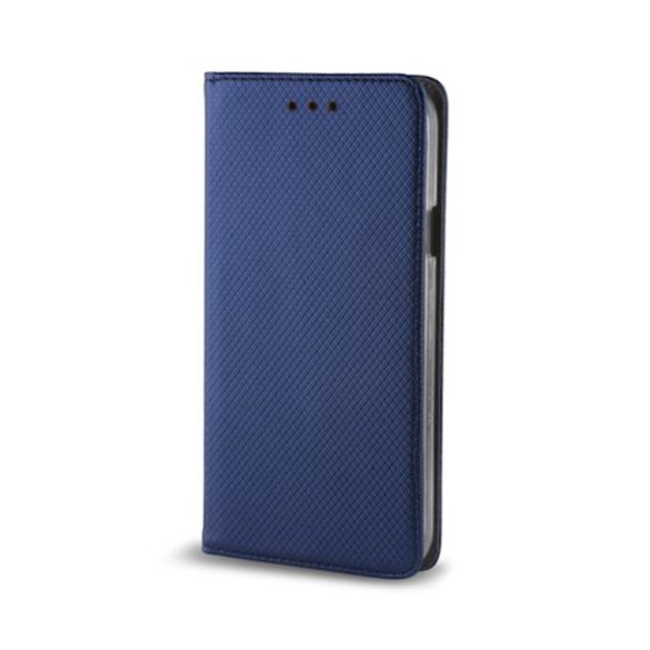 Smart Magnet könyvtok Motorola Moto E22/E22i - tengerészkék