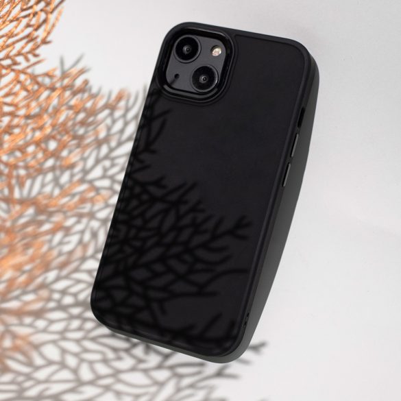 Satin tok iPhone 7/8/SE 2020/SE 2022 - fekete