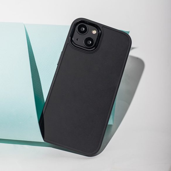 Satin tok iPhone 7/8/SE 2020/SE 2022 - fekete