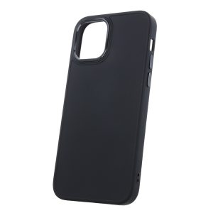 Satin tok iPhone 12/12 Pro - fekete
