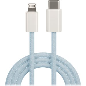 Maxlife MXUC-06 Type-C - Lightning kábel 20W 1m - kék