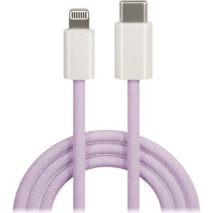 Maxlife MXUC-06 Type-C - Lightning kábel 20W 1m - lila