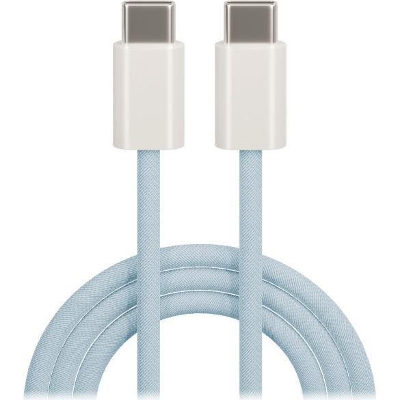 Maxlife MXUC-06 Type-C - Type-C kábel 20W 1m - kék