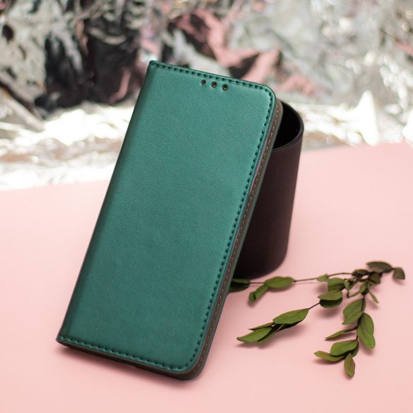 Smart Magnetic könyvtok Samsung Galaxy A34 5G - sötétzöld