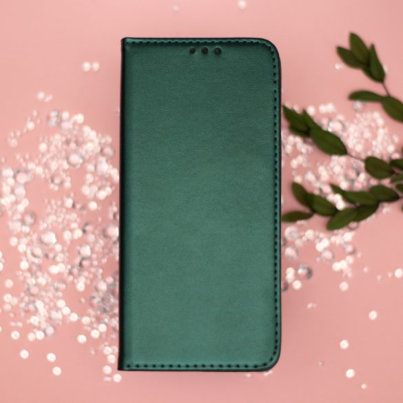 Smart Magnetic könyvtok Samsung Galaxy A34 5G - sötétzöld