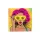 Neon ART LED POWER WOMAN sárga lila FLA02 Forever Light