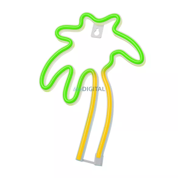 Neon LED PALMA narancs-zöld NNE04 Neolia