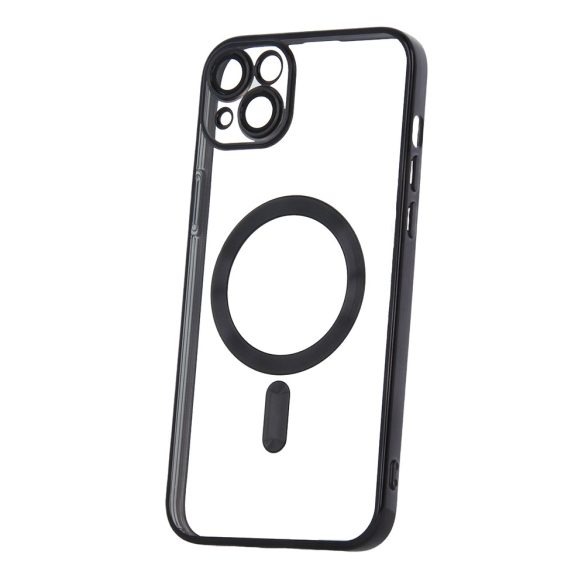 Color Chrome MagSafe-kompatibilis tok iPhone 14 - fekete