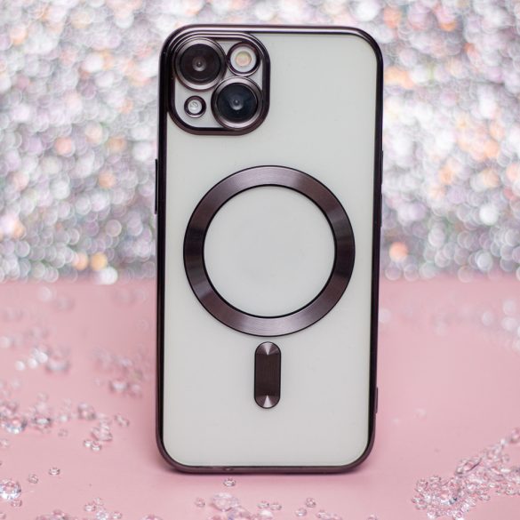 Color Chrome MagSafe-kompatibilis tok iPhone 14 Pro - fekete