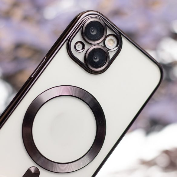 Color Chrome MagSafe-kompatibilis tok iPhone 14 Pro - fekete
